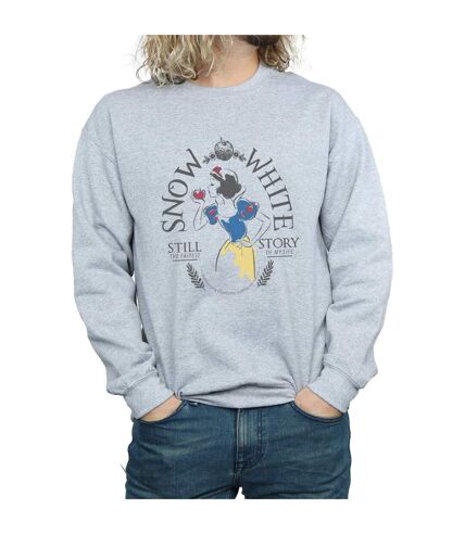 Disney Princess Mens Snow White Fairest Story Sweatshirt (Sports Grey) - UTBI43332
