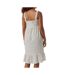 Robe Blanche Femme Mamalicious Lesma - L