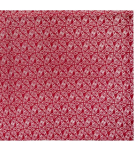 Lot de 4 Serviettes de Table Olia 40x40cm Rouge