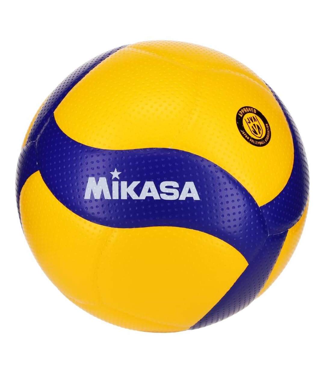 Ballon De Volley-ball V400w Taille 4 Bleu Jaune Mikasa-2