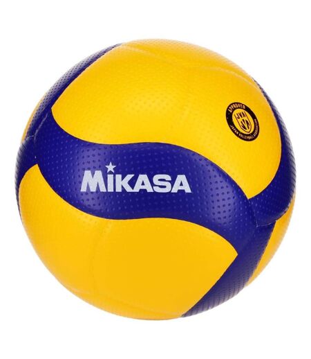 Ballon De Volley-ball V400w Taille 4 Bleu Jaune Mikasa