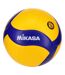Ballon De Volley-ball V400w Taille 4 Bleu Jaune Mikasa-2