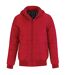 Veste Superhood Homme Rouge Noir B&C-1