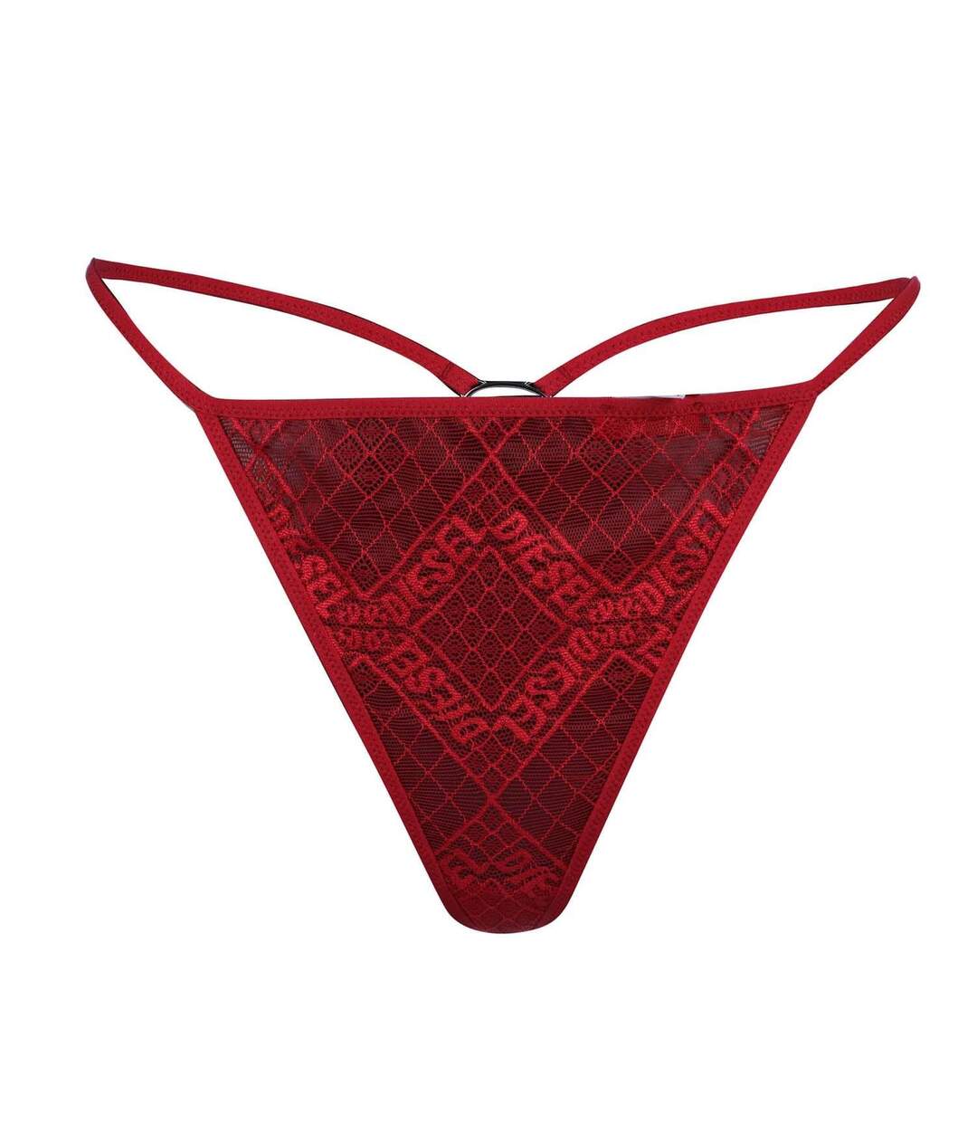 String Ufst-d-string Femme Rouge Noir Diesel-1