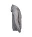 Sweat À Capuche Homme Gris Tee Jays-3