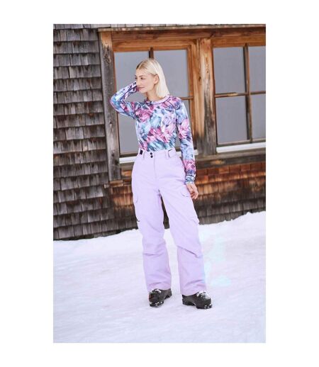 Pantalon de ski glaze femme lilas Animal