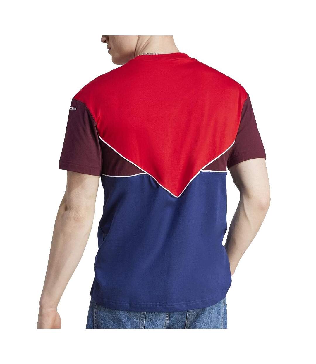 T-shirt Bleu/Rouge Homme Adidas  IM2092 - XXL