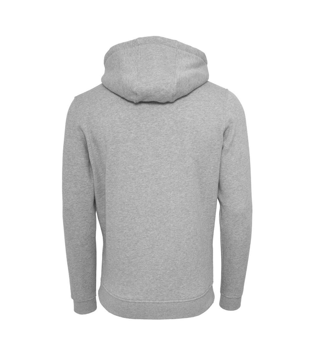 Sweat À Capuche Pray Homme Gris Chiné Mister Tee-3