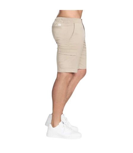 Mens Downtown Cargo Shorts Natural Silver Skechers