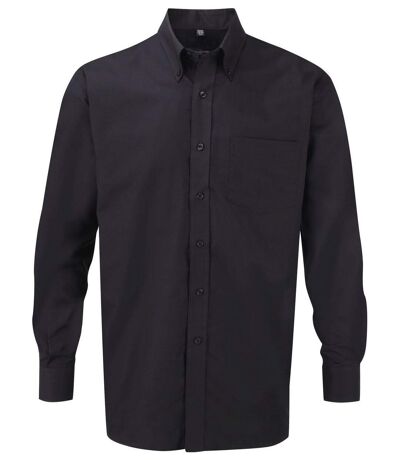 Chemise manches longues - Homme - RU932M - noir