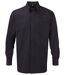 Chemise manches longues - Homme - RU932M - noir