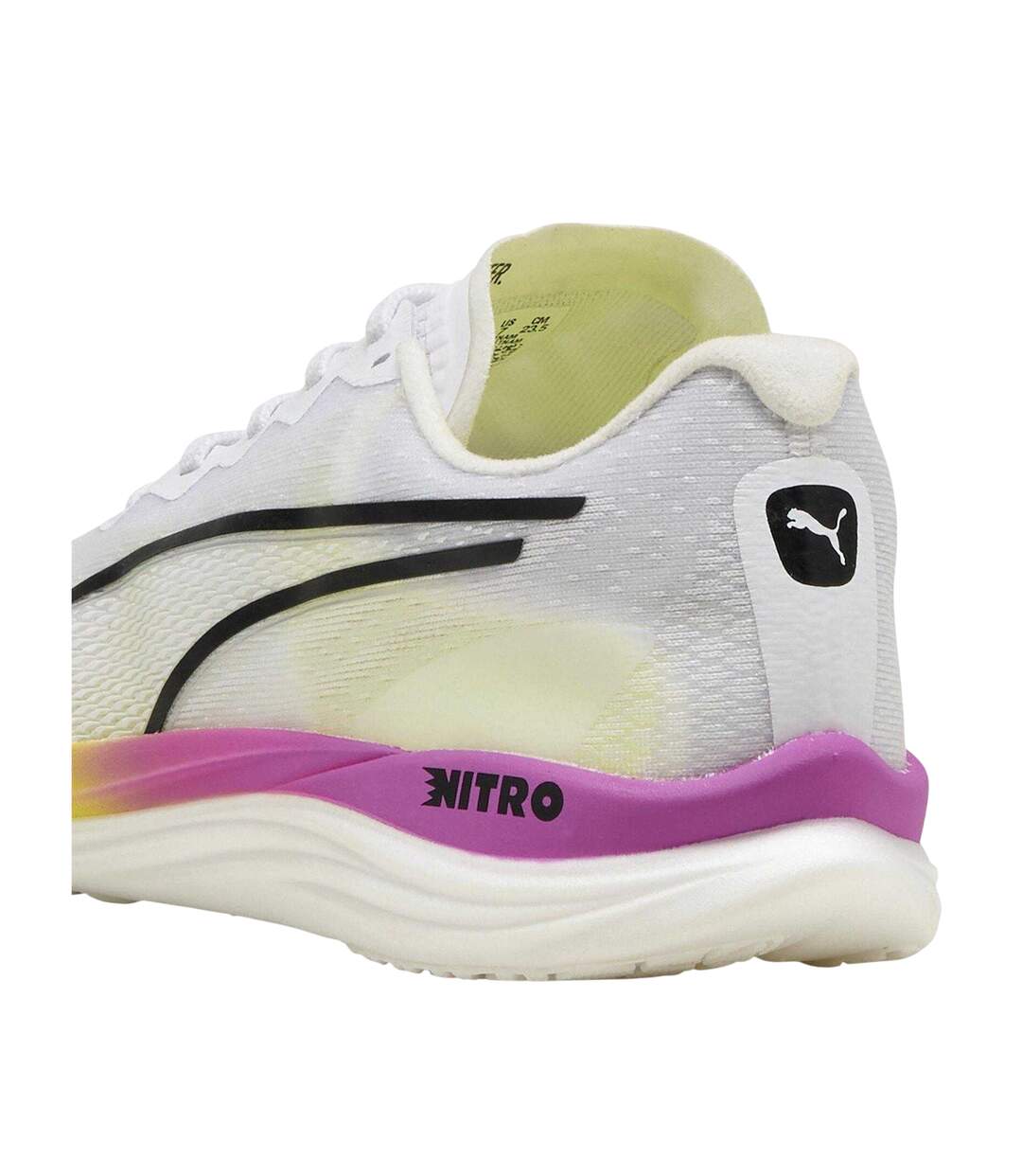 Womens/ladies Propio Nitro Running Shoes White Puma-2