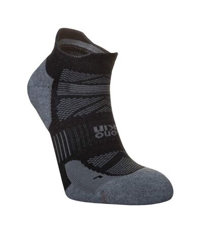 Socquettes Supreme Homme Noir Gris Chiné Hilly