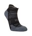 Socquettes Supreme Homme Noir Gris Chiné Hilly-1