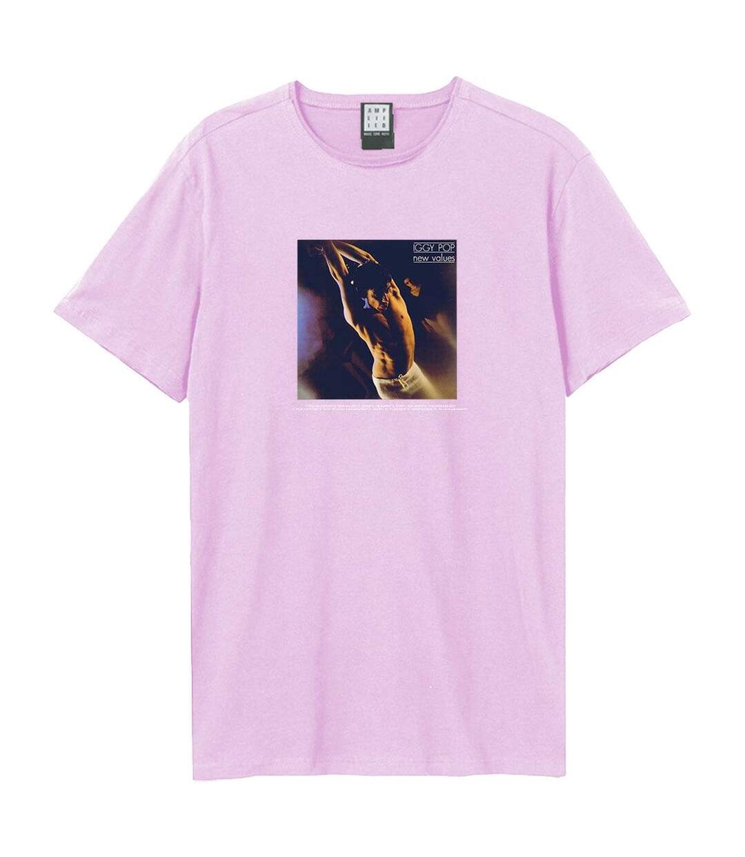 T-shirt New Values Adulte Rose Amplified-1
