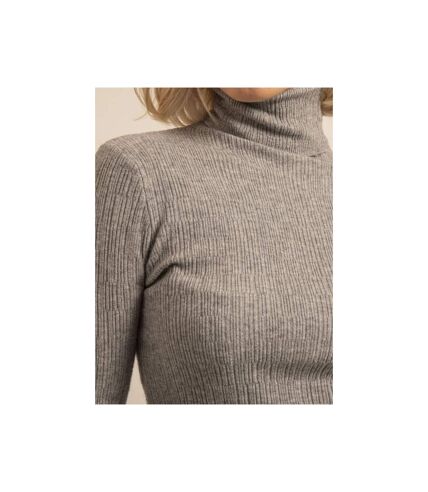 Pull col roulé texturé KILANIE - Dona X Lisa