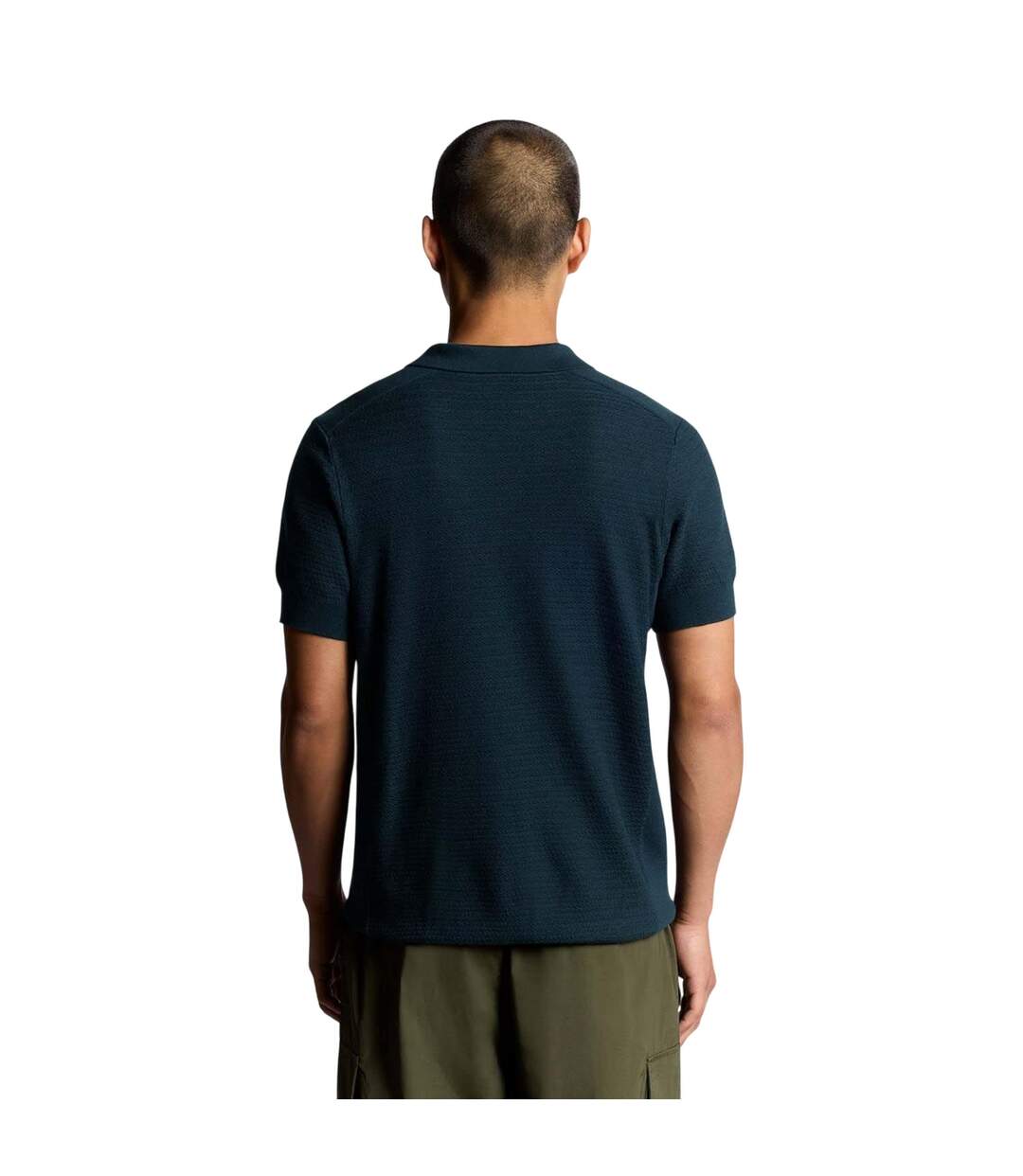Polo Homme Bleu Lyle & Scott-3
