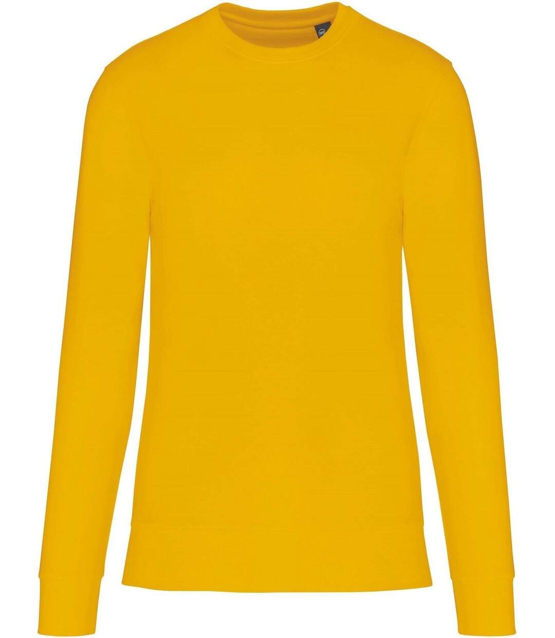 Sweat col rond écoresponsable - Mixte - K4025 - jaune