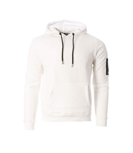 Sweat à capuche blanc homme just emporio ajely - xl