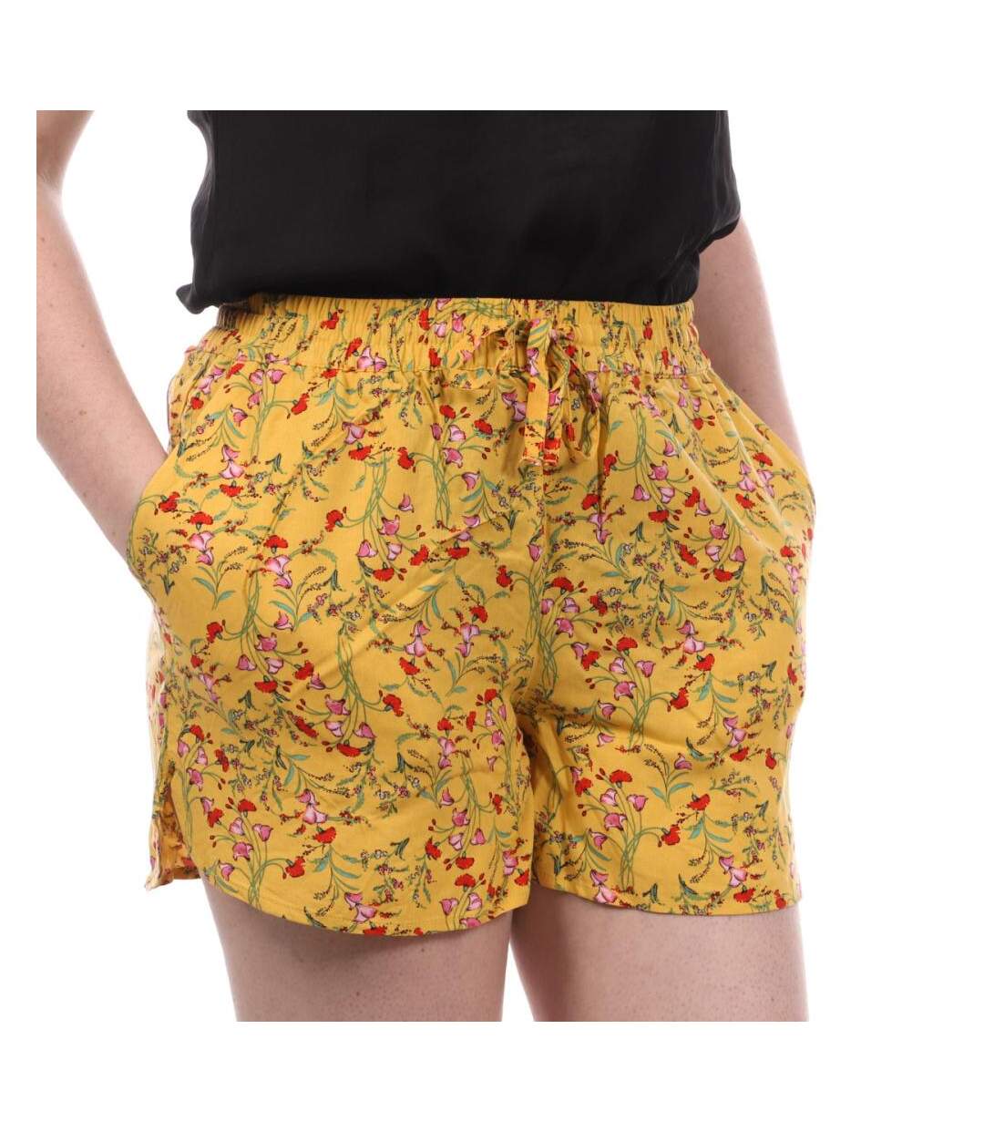 Short Jaune Imprimé Femme Vero Moda Easy - S-1