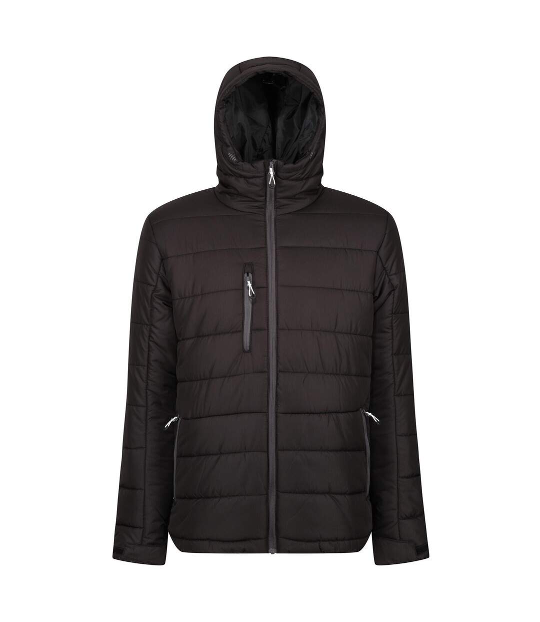 Doudoune Matelassée Navigate Homme Noir Gris Phoque Regatta-2