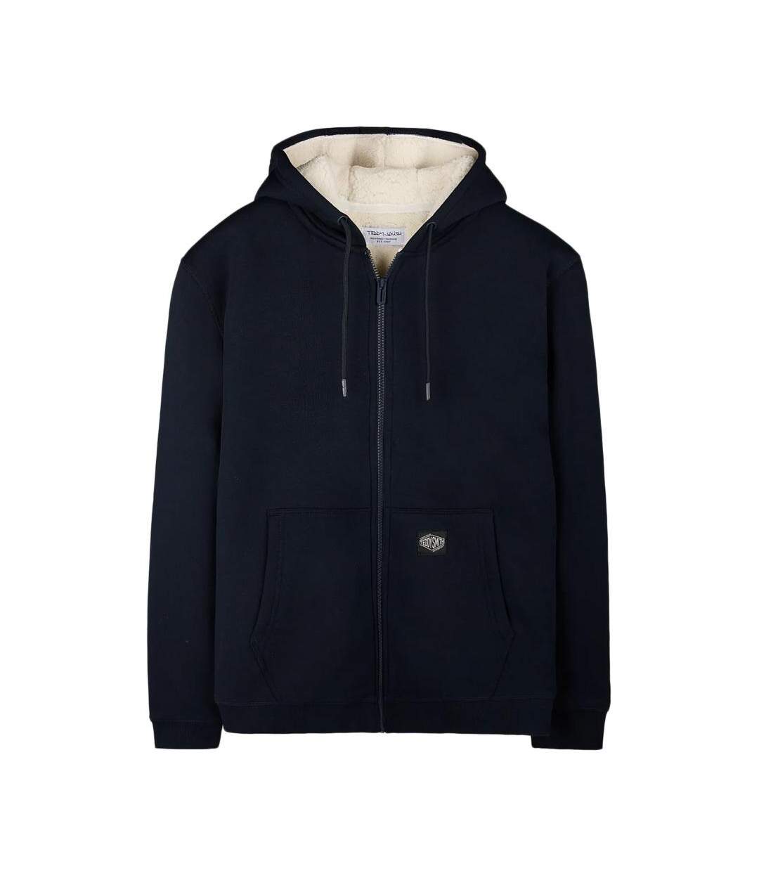 Sweat zippé marine homme teddy smith gony-1