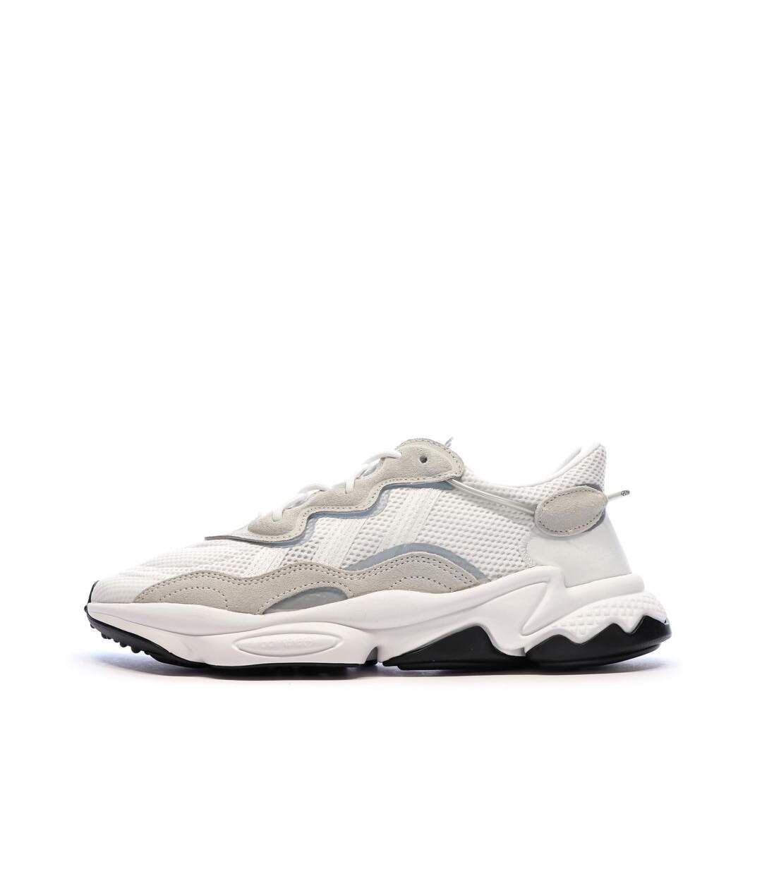 Baskets blanc/beige homme adidas ozweego-1