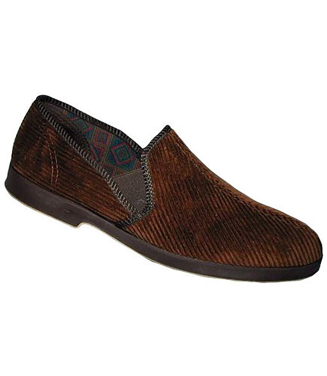 Pantoufles exeter homme marron GBS