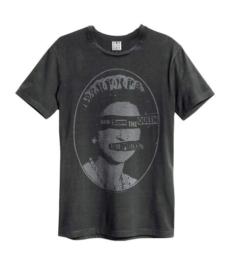 T-shirt Queen Adulte Anthracite Amplified