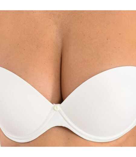 Underwire and double push-up bra for women, CARLOTA model. Maximum enhancement, firm support and everyday elegance.