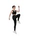 Womens/ladies 501 leggings black Lookus-3