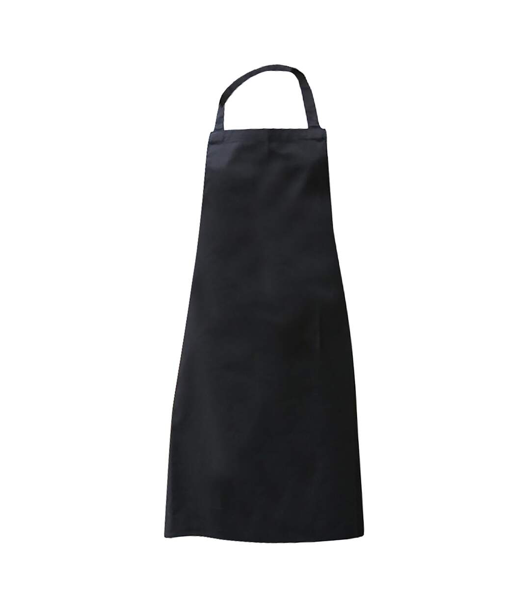 Dennys Ladies/Womens Economy Bib Workwear Apron With Pocket (Black) (UTBC259)-1