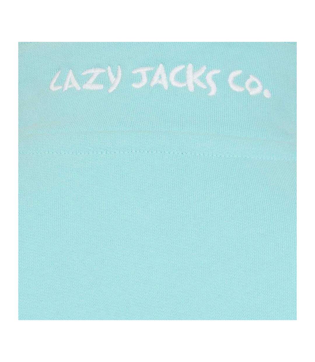 Sweat Femme Bleu Menthe Lazy Jacks-3