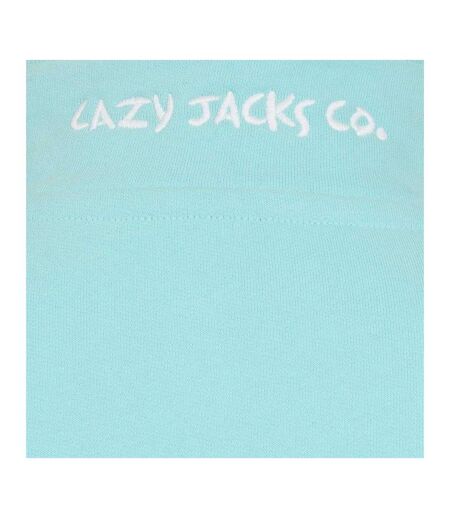Sweat Femme Bleu Menthe Lazy Jacks