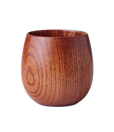 Mug sans anse ovalis taille unique bois MidOcean
