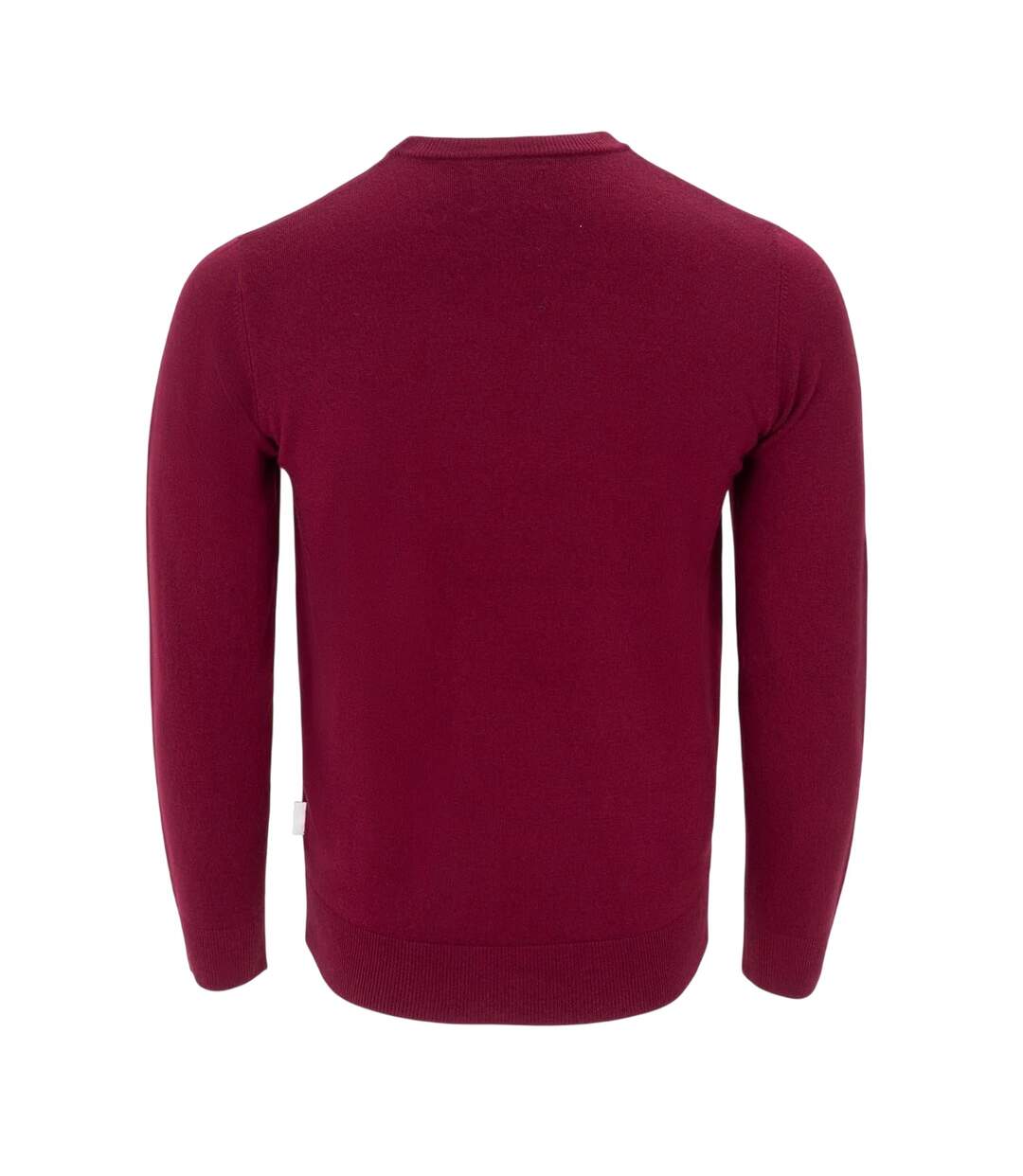 Pull Manches Longues Homme Bordeaux Lee Cooper-2