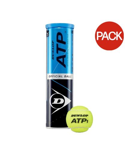 Balles De Tennis Atp Taille Unique Jaune Dunlop