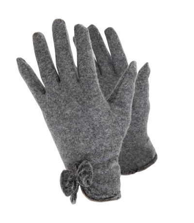 Handy - Gants en laine pour femme (Gris) - UTGL590