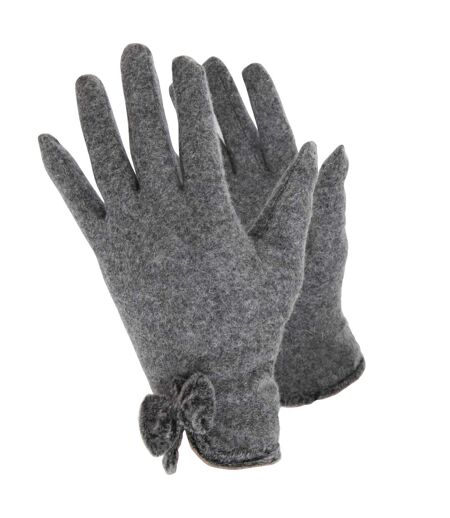 Handy Ladies/Womens Wool Rich Gloves (Gray)