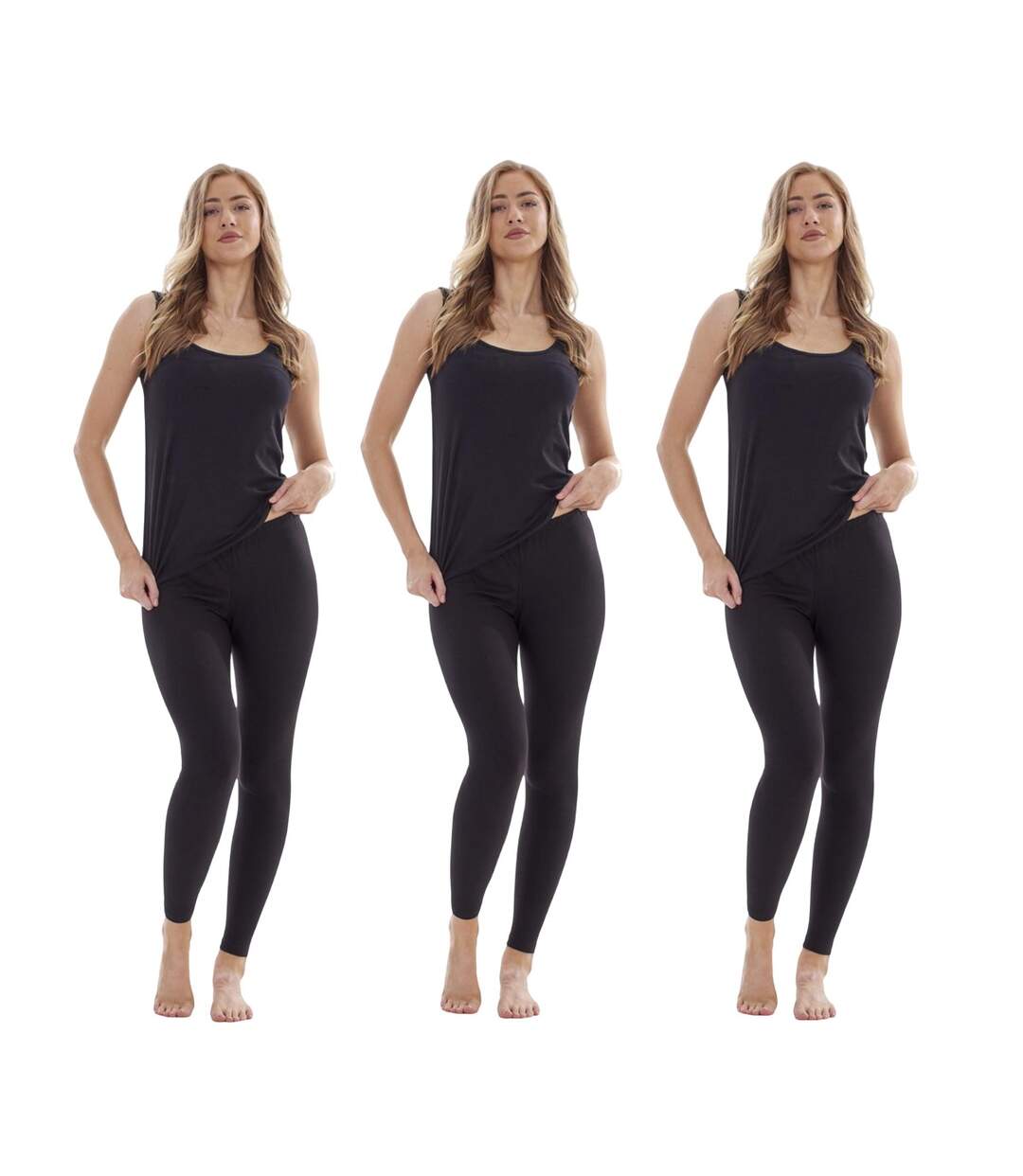 Leggings Everyday Femme Noir Keanu-3