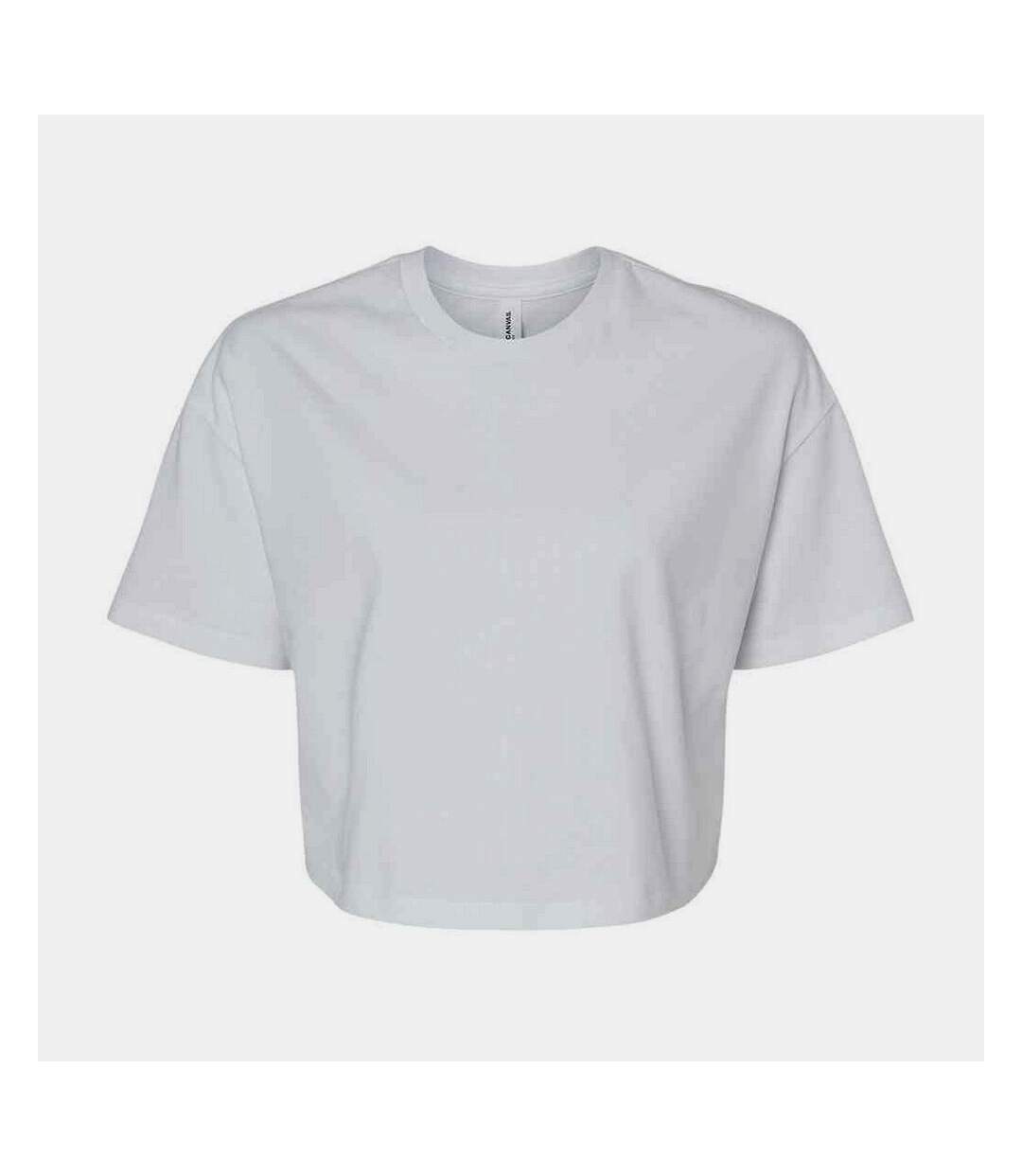 T-shirt court femme blanc Bella + Canvas