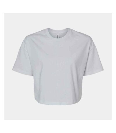 Bella + Canvas Womens/Ladies Jersey Cropped Crop T-Shirt (White) - UTPC5355
