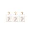 Lot de 3 Cintres Parfumés Accro 14cm Vanille-1