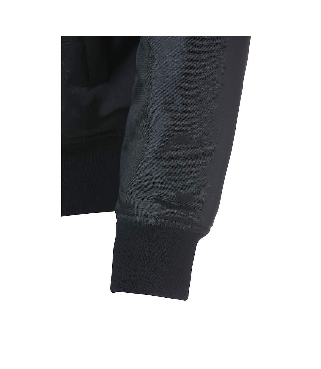 Unisex Adult Bomber Jacket Black Clique-3