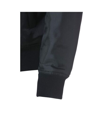 Unisex Adult Bomber Jacket Black Clique