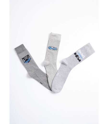 Lot de 3  Chaussettes sports mécaniques