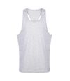Tanx Mens Vest Sleeveless Vest Top / Muscle Vest (Heather Grey) - UTRW2869