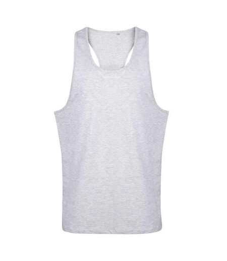 Tanx Mens Vest Sleeveless Vest Top / Muscle Vest (Heather Grey) - UTRW2869