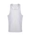 Tanx Mens Vest Sleeveless Vest Top / Muscle Vest (Heather Grey) - UTRW2869-1