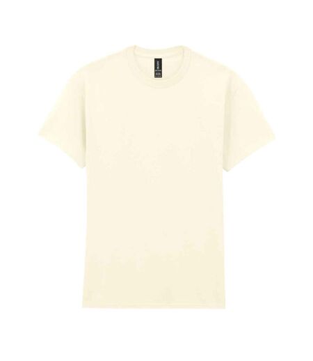 Unisex adult heavy cotton t-shirt off white Gildan
